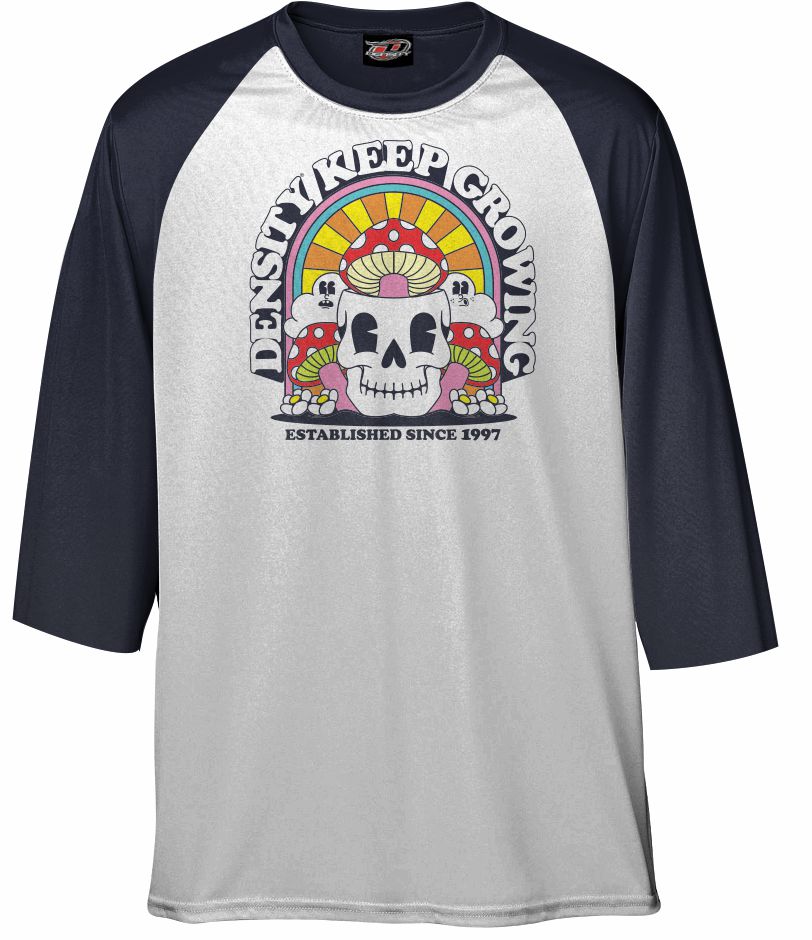 PLAYERA MANGA RANGLA 3/4 HAPPY PARADISE