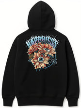 Cargar imagen en el visor de la galería, SUDADERA CIERRE PSYCHO FLOWERS
