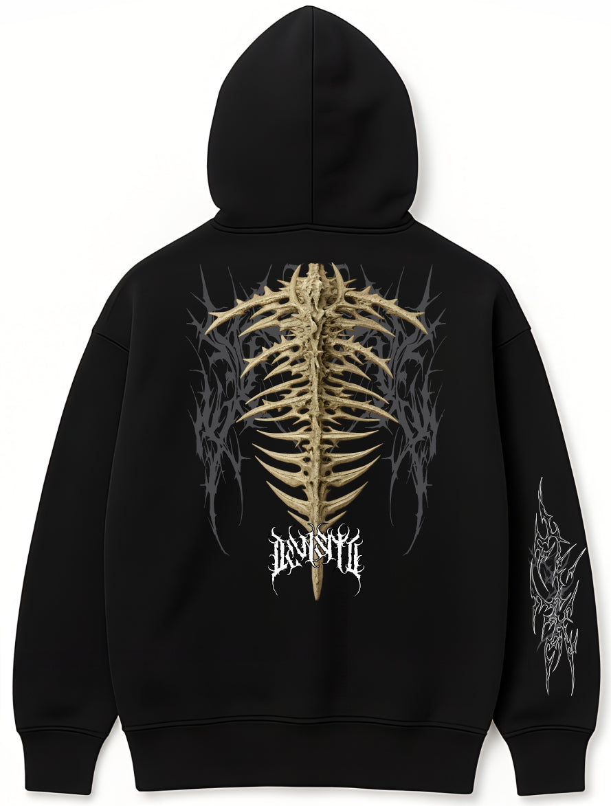 SUDADERA CIERRE BONES